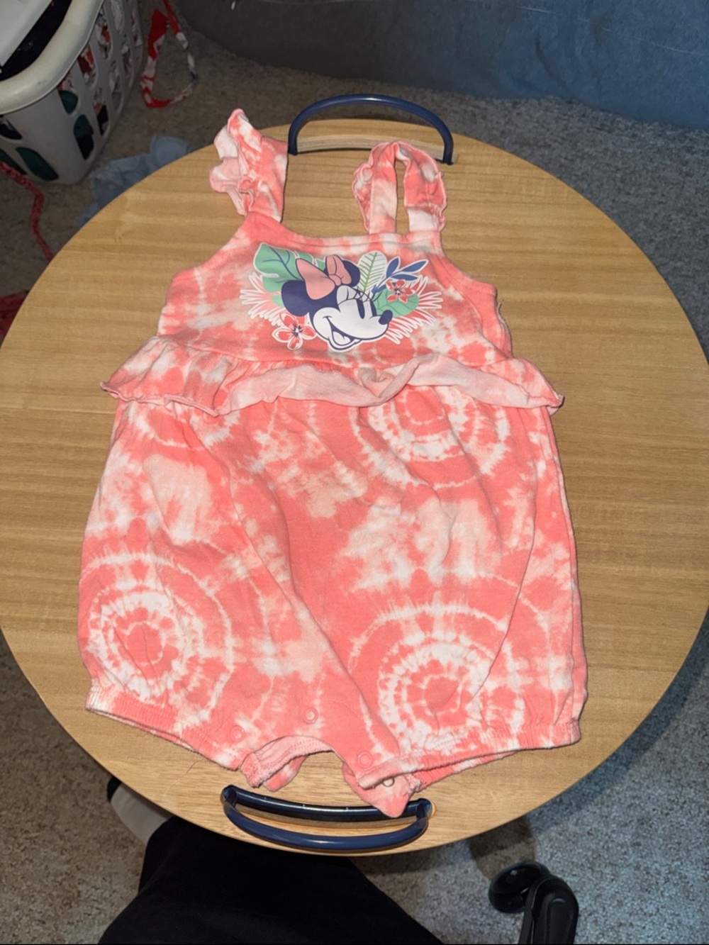 Disney Coral Tie-Dye Minnie One-Piece
